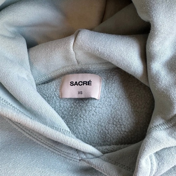 Mint Green Hoodie - Picture 2 of 4